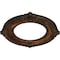 Ekena Millwork Benson Ceiling Medallion (Fits Canopies up to 6 1/8"), 11 1/8"OD x 6 1/8"ID x 5/8"P, Rust CM11BNRUS - alternate 4